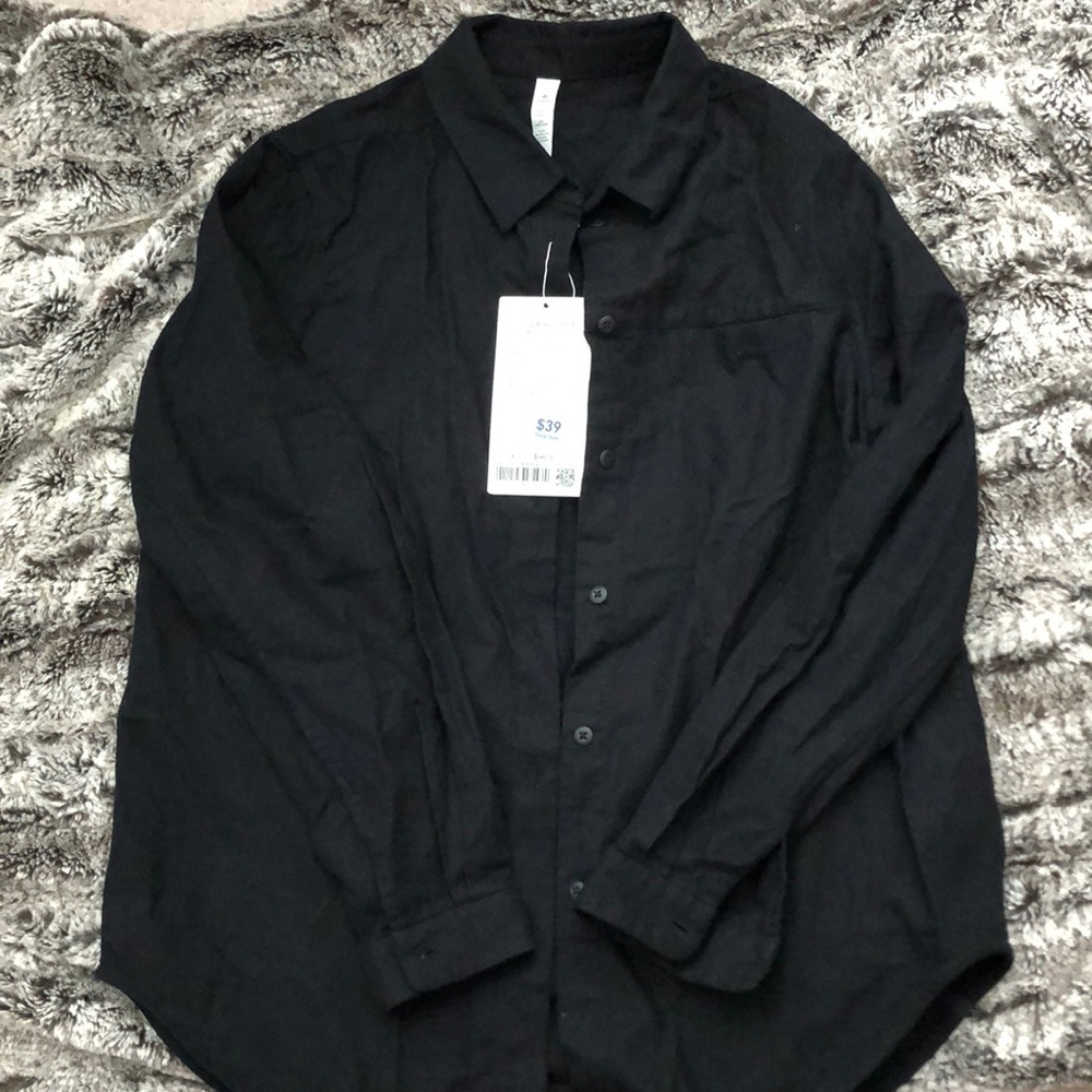 NWT Lululemon Full Day Ahead Flannel Sz6